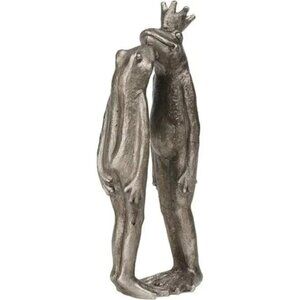Frog Decor Garden Statue Decor Outside - Artgenius Couple Kiss Plog Statue